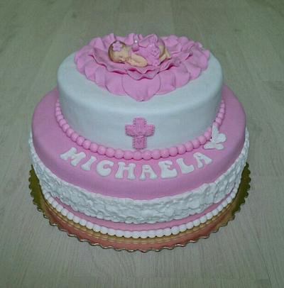 Christening Cake - Cake by AndyCake