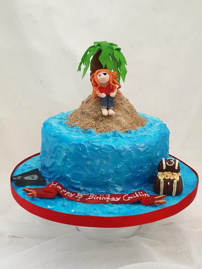 Girlie Pirate cake - Cake by Cakes By Heather Jane
