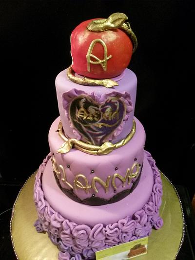 Descandants inspired cake - Cake by CakePalais