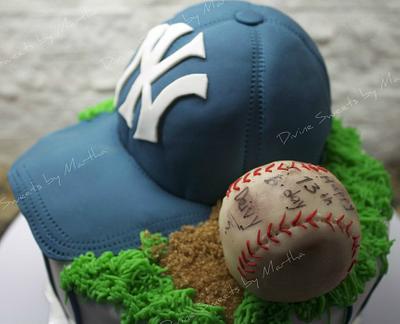 Yankees cake - Cake by Martha Chirinos Teruel