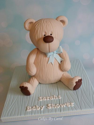 Baby Shower Teddy - Cake by Carol