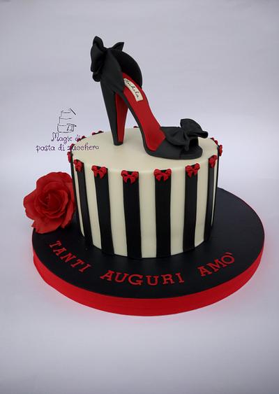 Shoes woman cake - Cake by Mariana Frascella