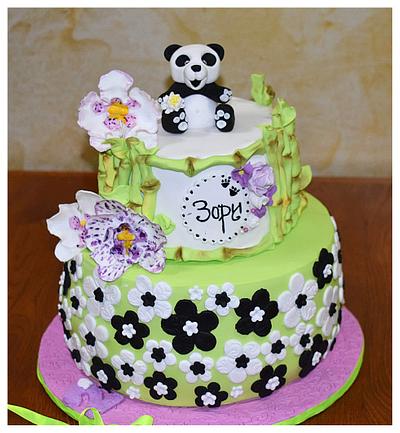 Panda bear cake - Cake by Alexandra