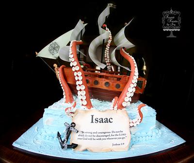 Pirate Ship - Cake by Joy Thompson at Sweet Treats by Joy