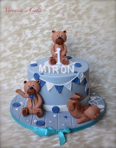 First birthday - Cake by Veronica22