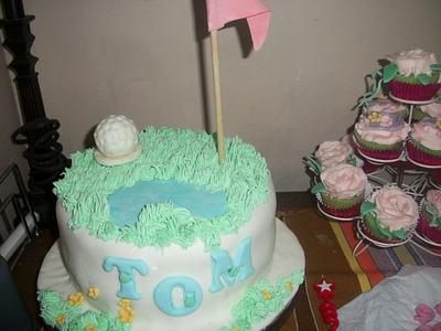 Golf Cake  - Cake by Li'l Cakes and More