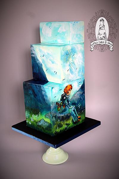 Nausicaa of the Valley of the Wind ; Spirited Away Collabration  - Cake by Lotties Cakes & Slices 