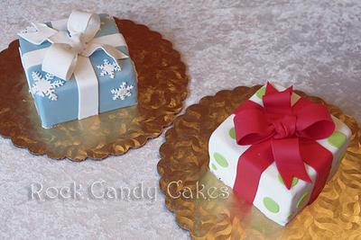 Mini Presents - Cake by Rock Candy Cakes