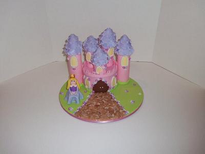 Princess castle cake - Cake by Sweet cakes by Jessica 