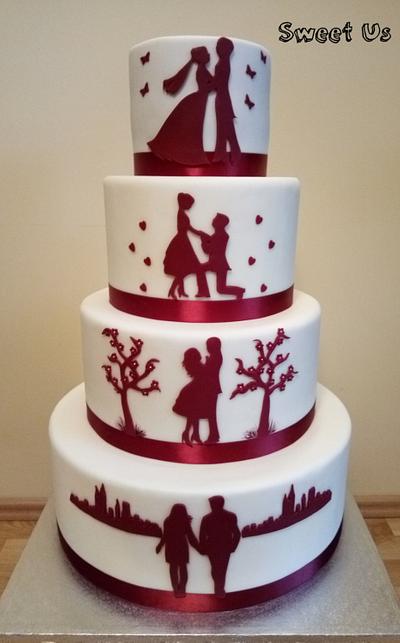 Wedding cake - Cake by Gabriela Doroghy