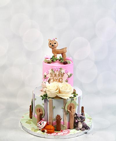 Woodland theme - Cake by soods