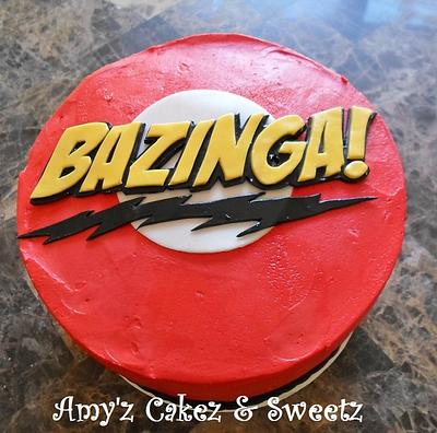 BAZZINGA!! Bing Bang Theory - Cake by Amy'z Cakez & Sweetz