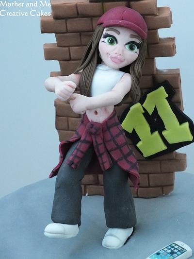Street Dancer - Cake by Mother and Me Creative Cakes
