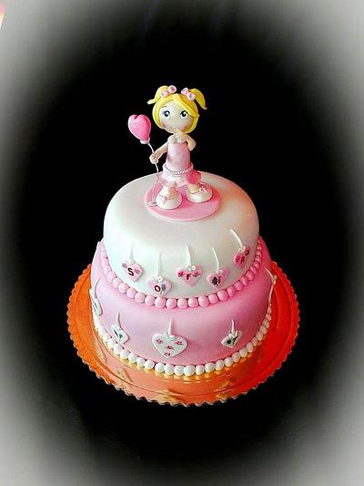 Girl ❤🎈 - Cake by ANDREA