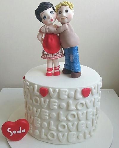 valentines day cake - Cake by tatlibirseyler 