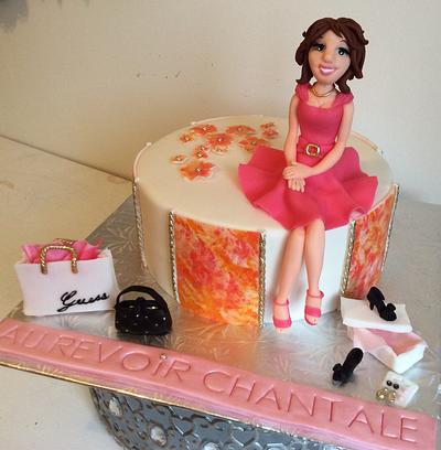 Shopping themed cake - Cake by Marie-France