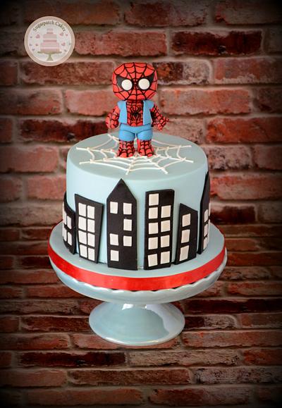 Spiderman Bobblehead - Cake by Sugarpatch Cakes