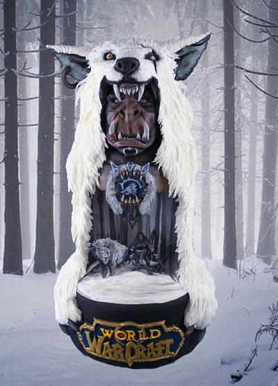 CAKE CON COLLABORATION - WORLD OF WARCRAFT -DUROTAN  - THE UNTOLD STORY - Cake by Artym 