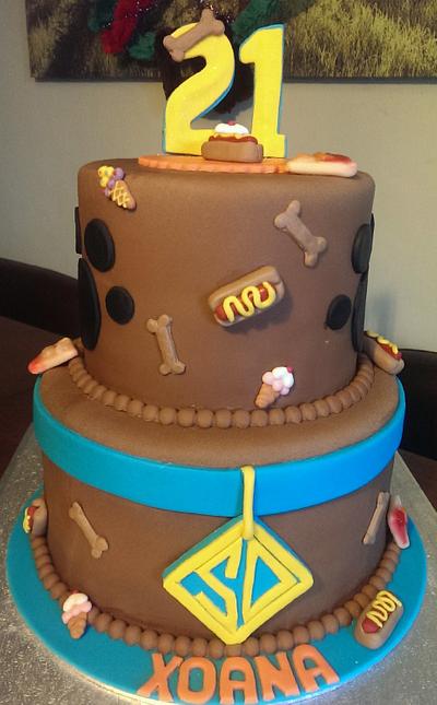 Scooby cake - Cake by Tracycakescreations