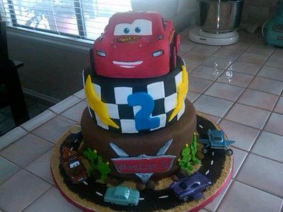 Cars cake - Cake by Danielle