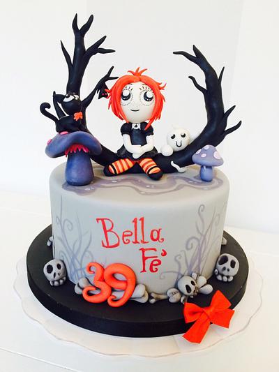Ruby Gloom - Cake by Bella's Bakery