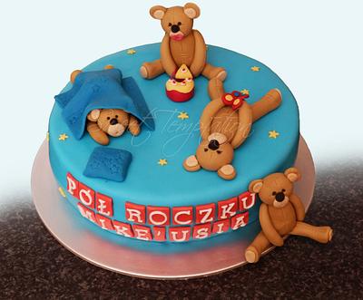 Teddy Bears Cake - Cake by Urszula Landowska