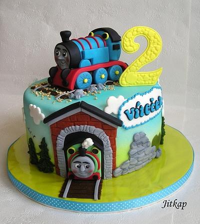 Thomas  - Cake by Jitkap