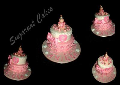 1ST Birthday Girl  - Cake by Sugarart Cakes