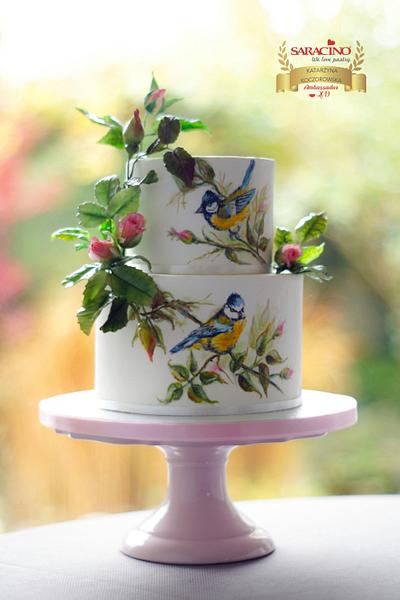 Birds - Cake by Katarzynka