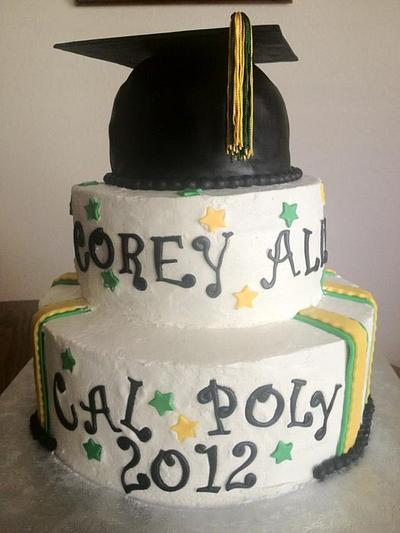 Corey's Graduation Cake - Cake by taralynn