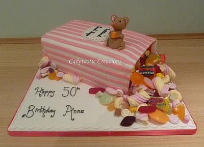 Pick & Mix Sweets Cake - Cake by Caketastic Creations