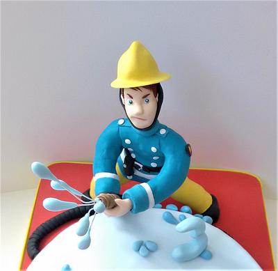 Fireman Sam - Cake by Clara
