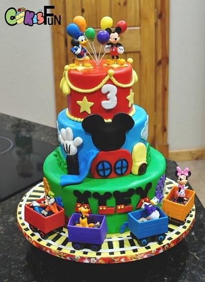 Mickey's Clubhouse - Cake by Cakes For Fun