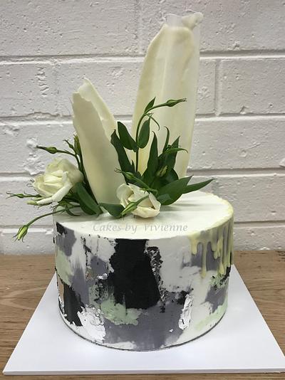 Concrete Buttercream Cake - Cake by Cakes by Vivienne