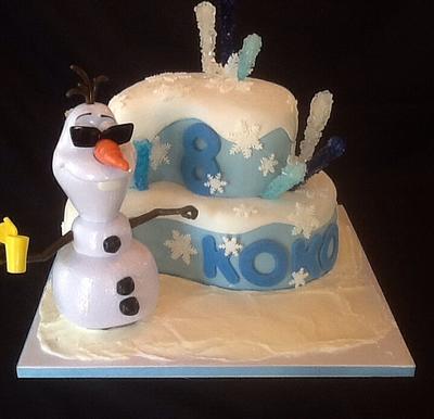 Olaf  - Cake by John Flannery