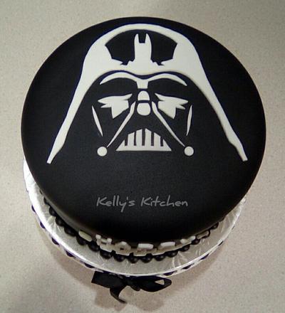 Darth Vader birthday cake - Cake by Kelly Stevens