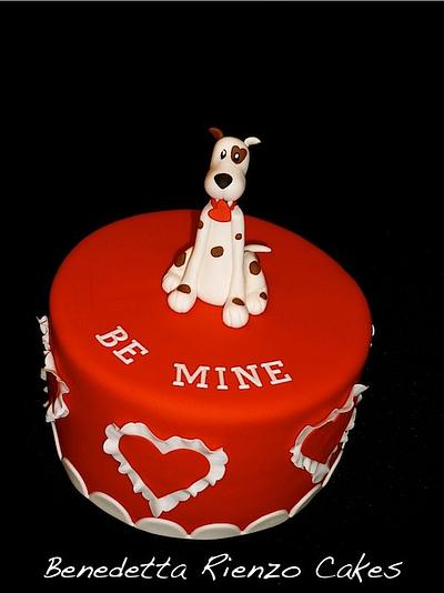 Woof you Be Mine, Valentine? - Cake by Benni Rienzo Radic