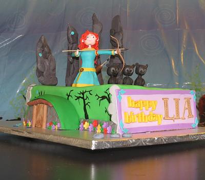 Brave Cake - Cake by Maty Sweet's Designs