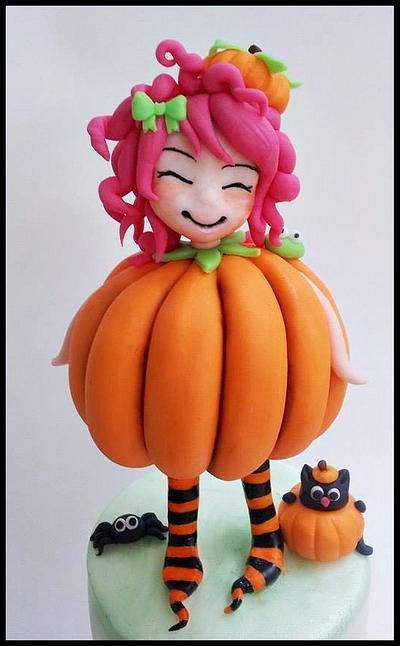 Peggy the Pumpkin  - Cake by Time for Tiffin 