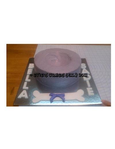 Girly Dog Cake - Cake by BlueFairyConfections