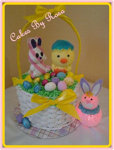 Easter Basket Cake - Cake by Rosa