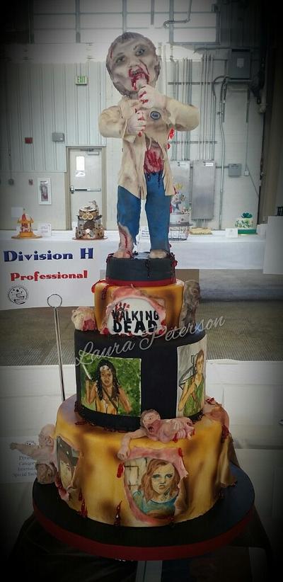 Walking Dead  - Cake by Laura Peterson
