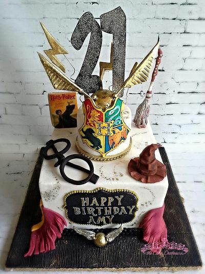Harry Potter  - Cake by Sumaiya Omar - The Cake Duchess 