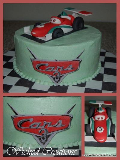 Cars 2 Cake - Cake by Wicked Creations