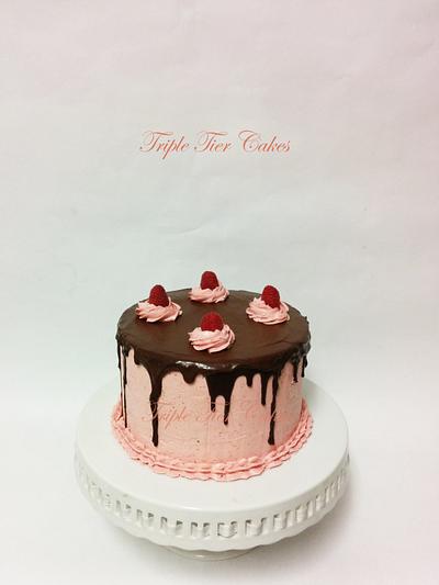 Almond chocolate cake - Cake by Triple Tier Cakes