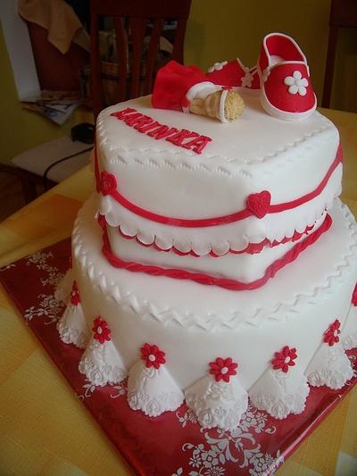 cake for baptism - Cake by anka