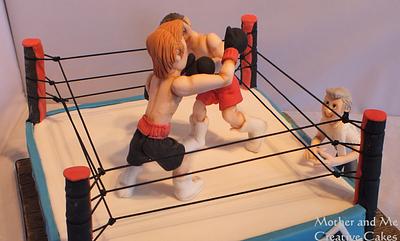 Boxing Ring Cake - Cake by Mother and Me Creative Cakes