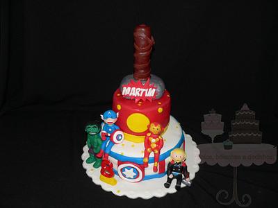 Avengers Cake - Cake by BBD