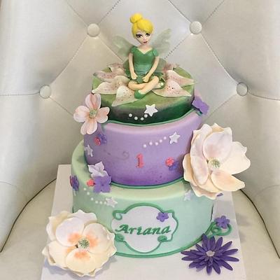 Tinkerbell cake - Cake by Sweettreatsbyortal