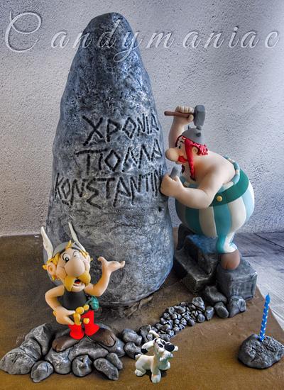 Asterix and Obelix cake - Cake by Mania M. - CandymaniaC